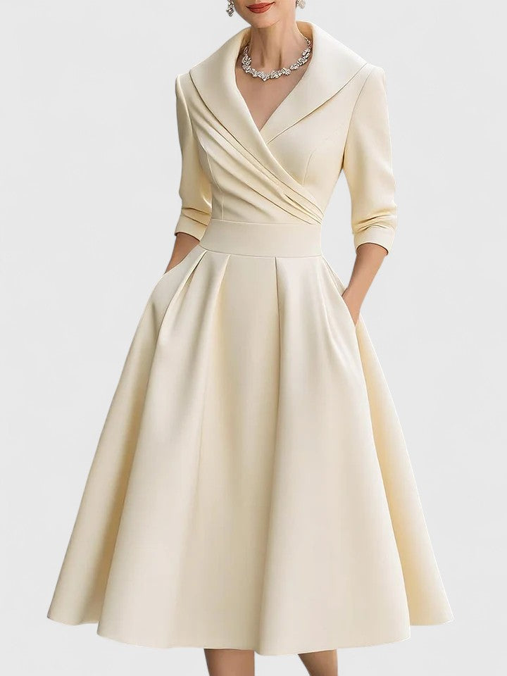 Zyrah | Elegantní Midi Šaty