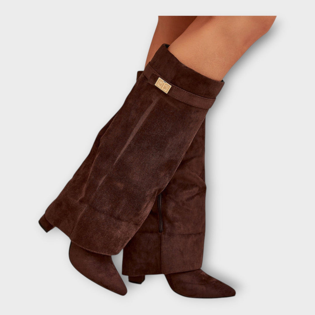 Vysoké Boty s Elegantním Designem