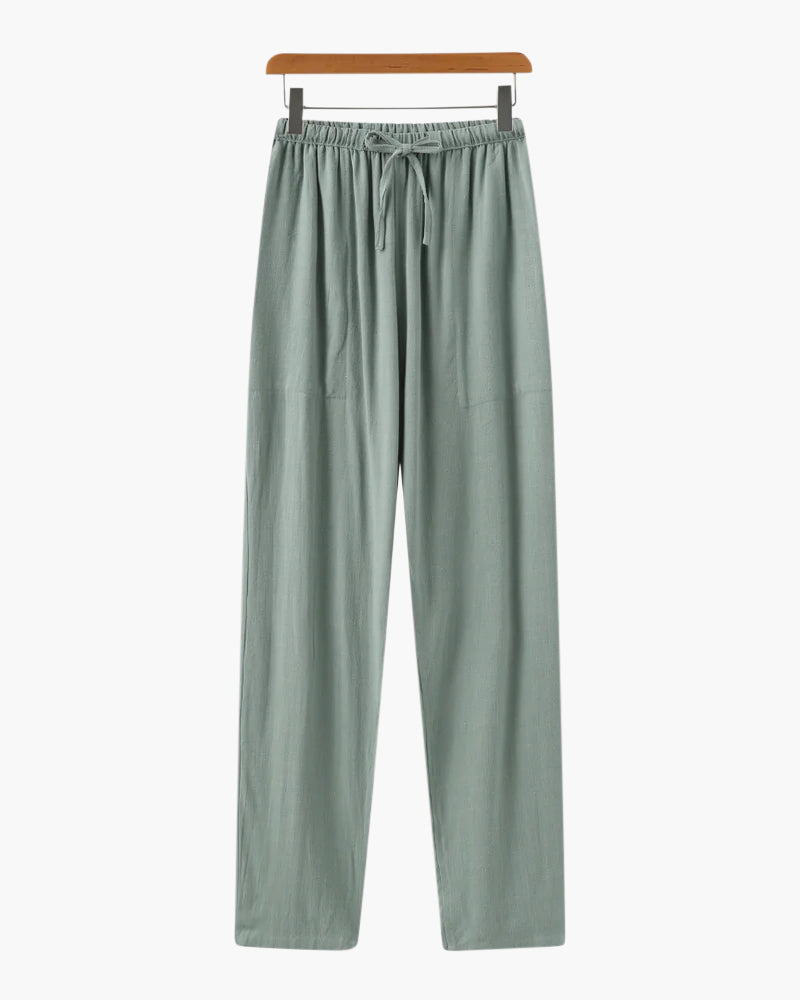 Marrakech - Lněné pantalony (Slim Fit)