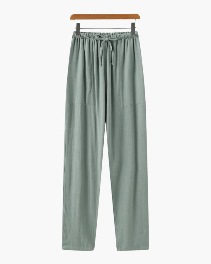 Marrakech - Lněné pantalony (Slim Fit)