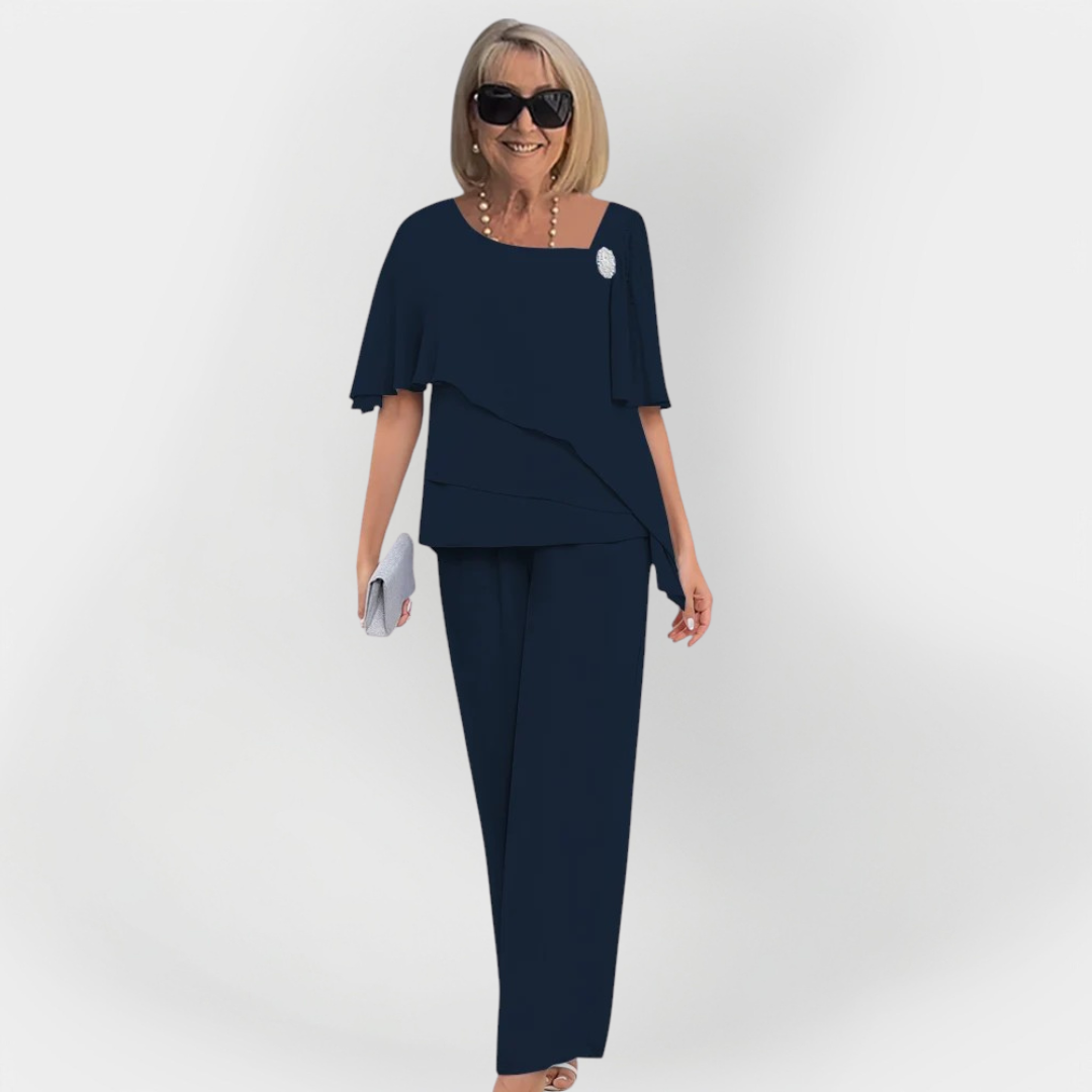 Nora | Elegantní halenka a kalhoty