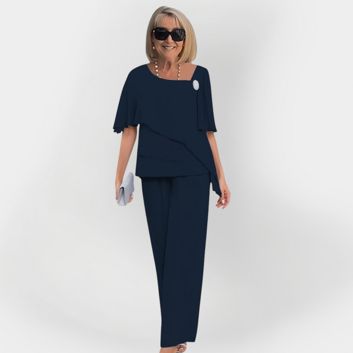 Nora | Elegantní halenka a kalhoty