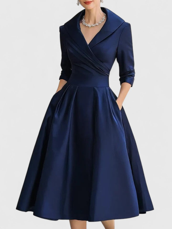 Zyrah | Elegantní Midi Šaty