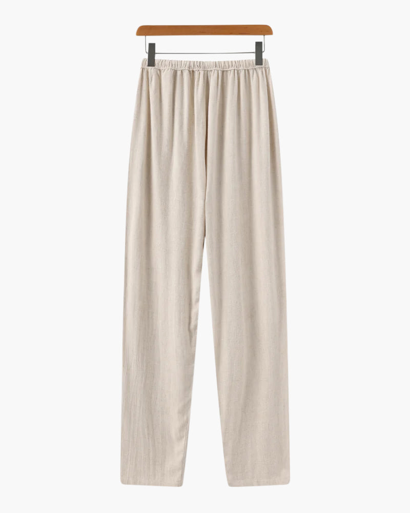 Marrakech - Lněné pantalony (Slim Fit)