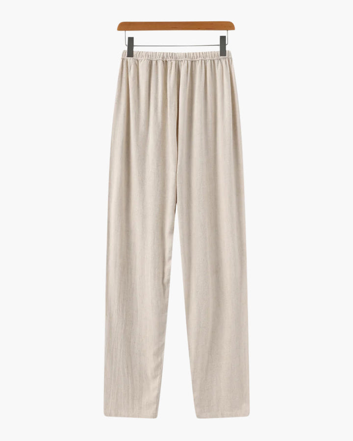 Marrakech - Lněné pantalony (Slim Fit)