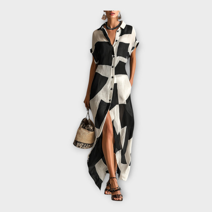 Zyrah | Elegantní Maxi Šaty S Moderním Designem Pro Všechny