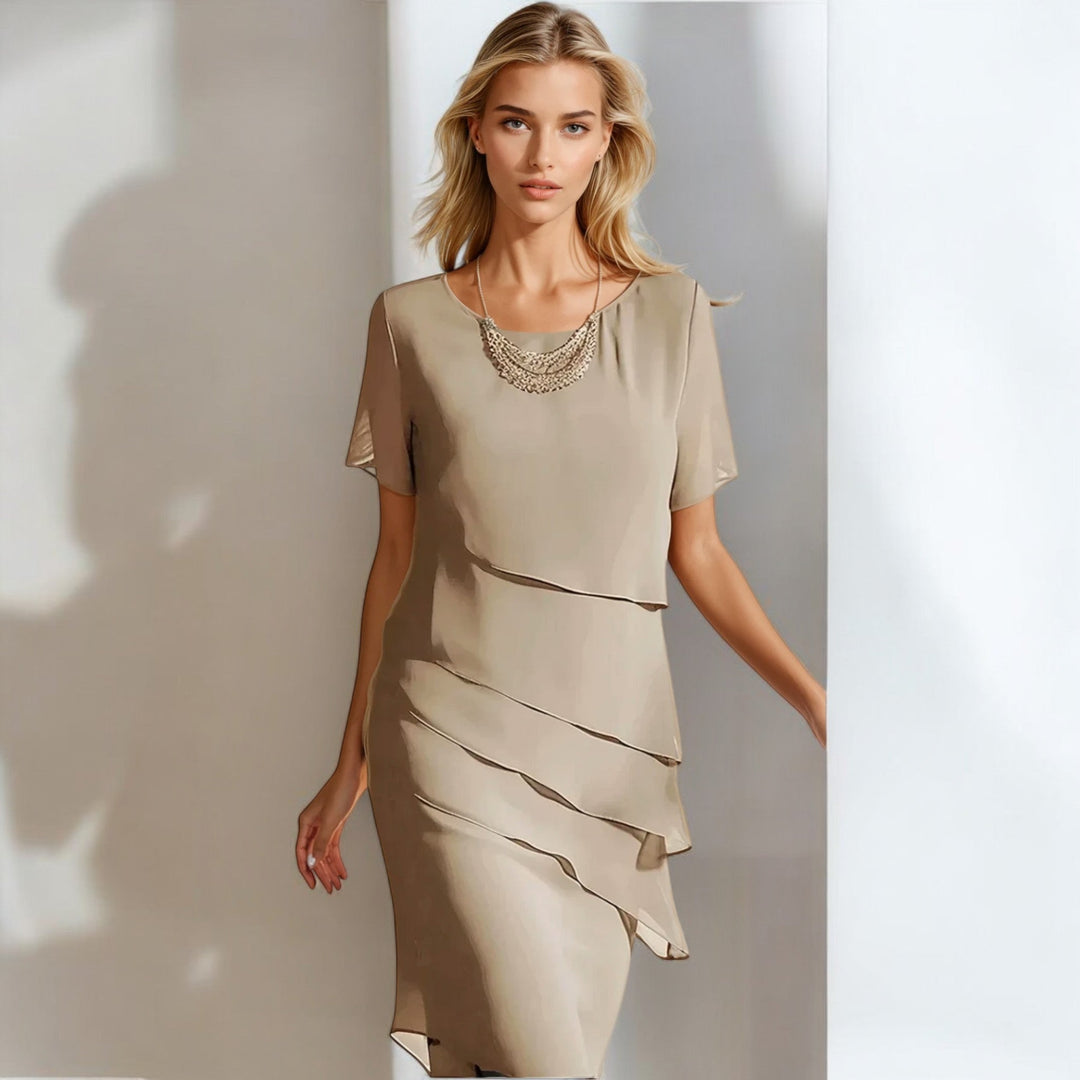 Elegantní Σιφόν Φόρεμα