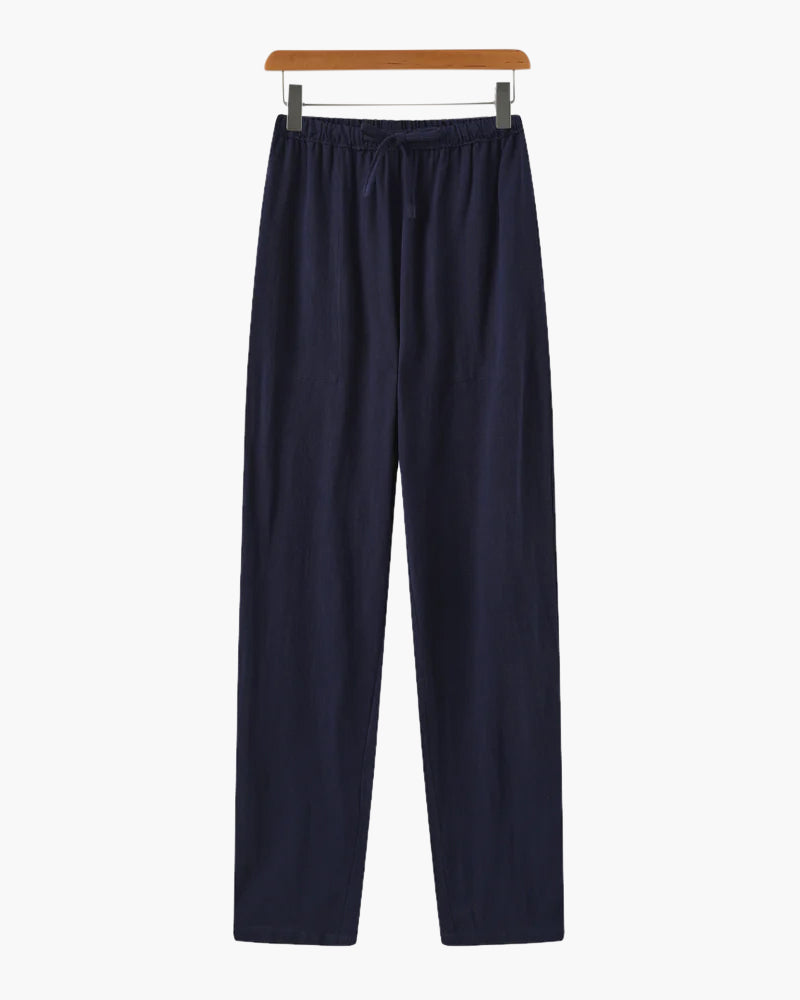 Marrakech - Lněné pantalony (Slim Fit)
