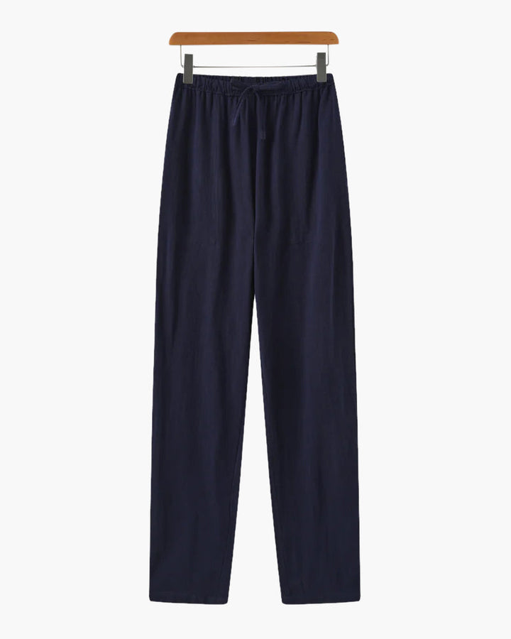 Marrakech - Lněné pantalony (Slim Fit)