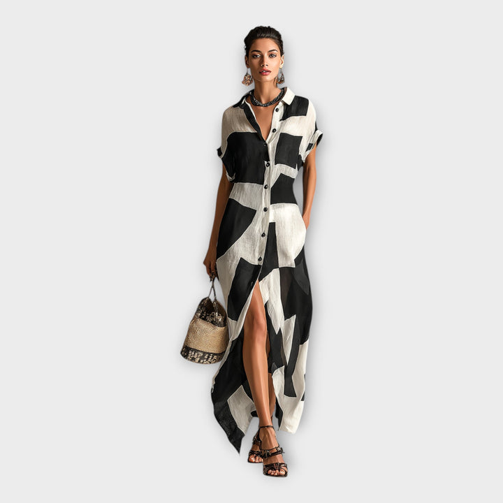 Zyrah | Elegantní Maxi Šaty S Moderním Designem Pro Všechny