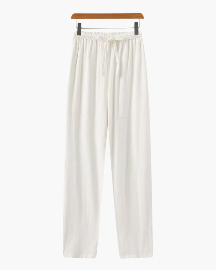 Marrakech - Lněné pantalony (Slim Fit)