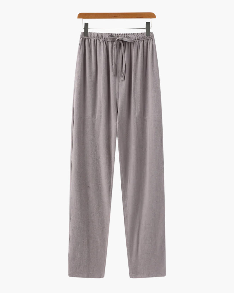 Marrakech - Lněné pantalony (Slim Fit)