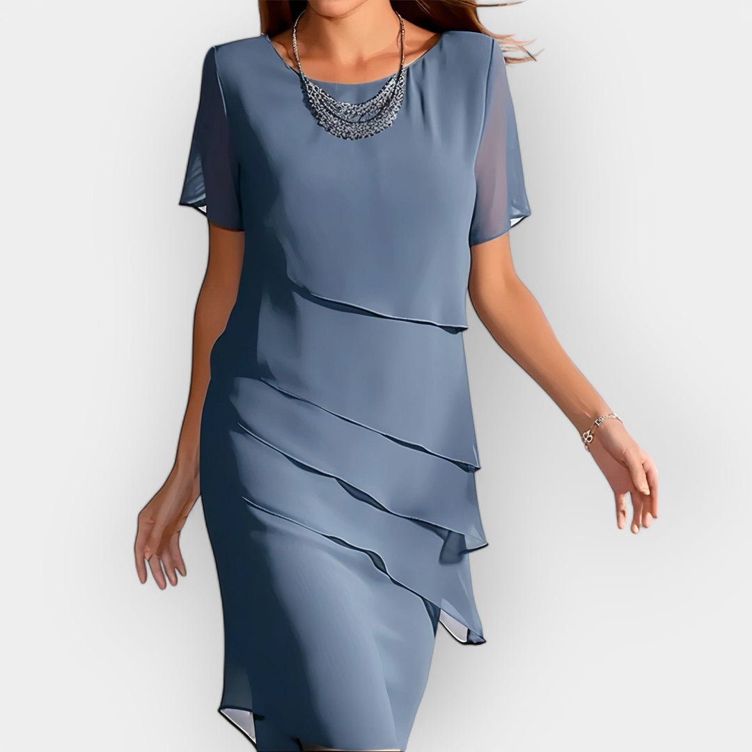 Elegantní Σιφόν Φόρεμα