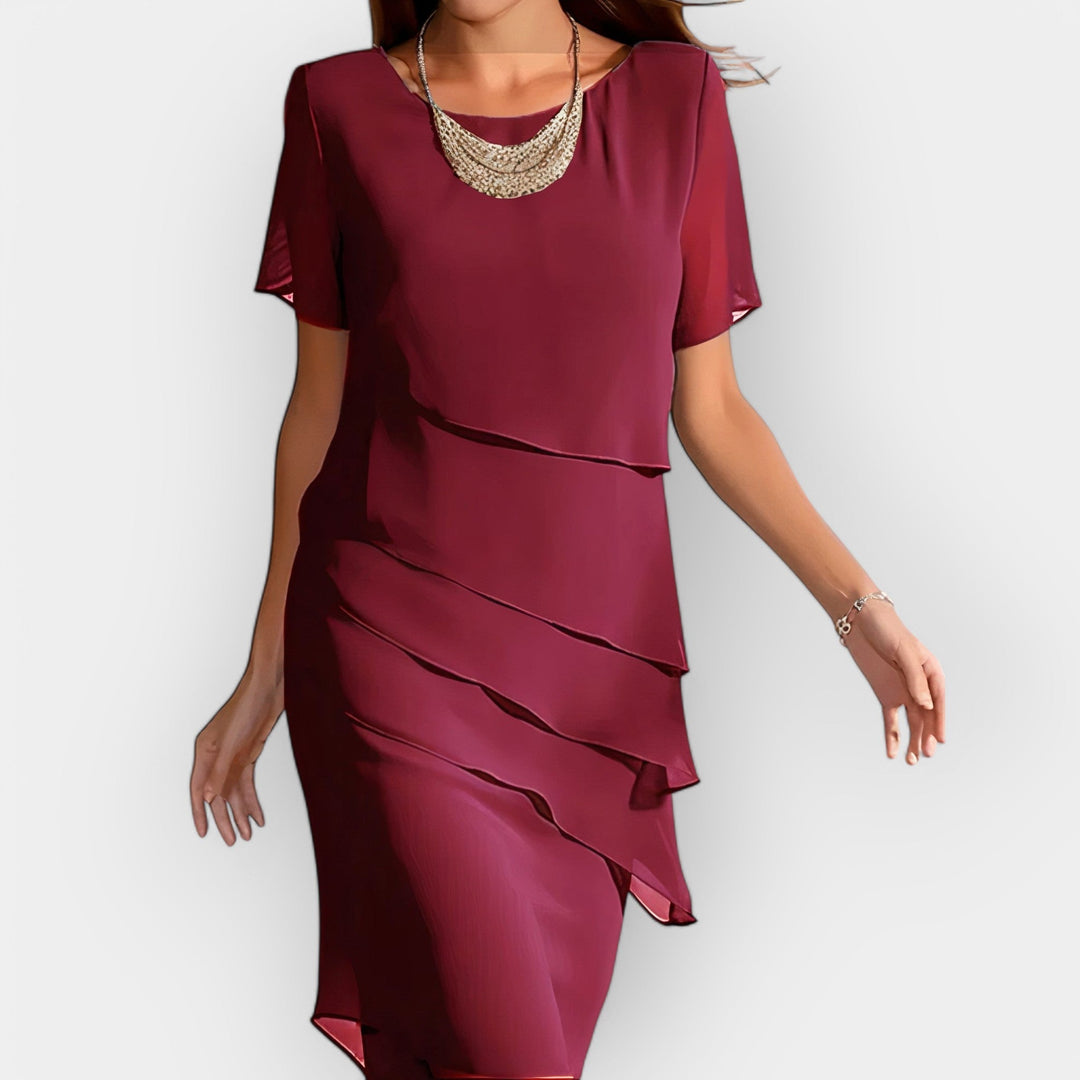Elegantní Σιφόν Φόρεμα