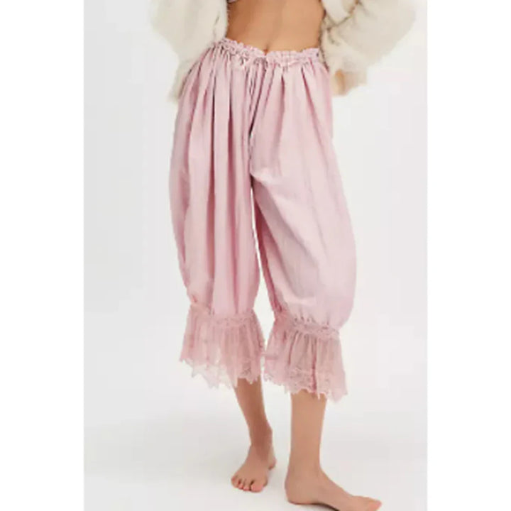 Παντελόνα Boho με Δαντέλα