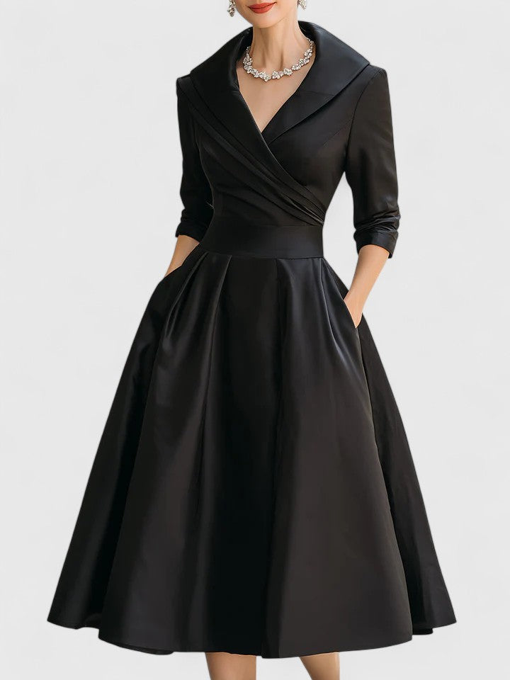 Zyrah | Elegantní Midi Šaty