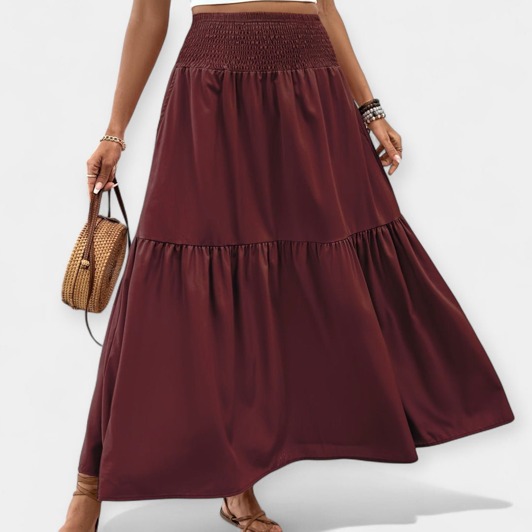 Zyra| Elegantní Květinová Sukně S Vintage Šarmem A Jemností