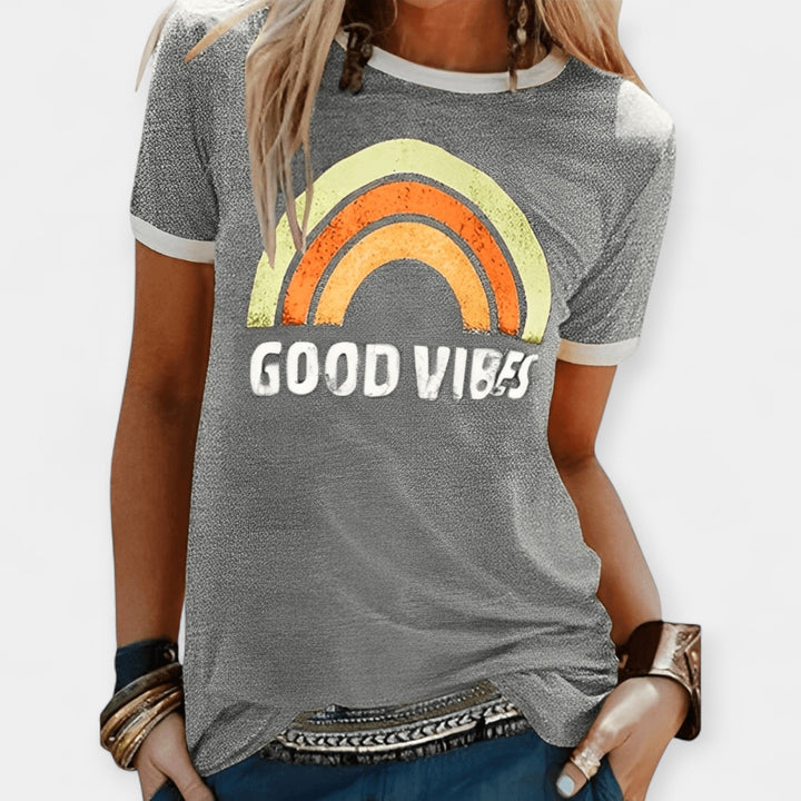 Tričko s nápisem Good Vibes